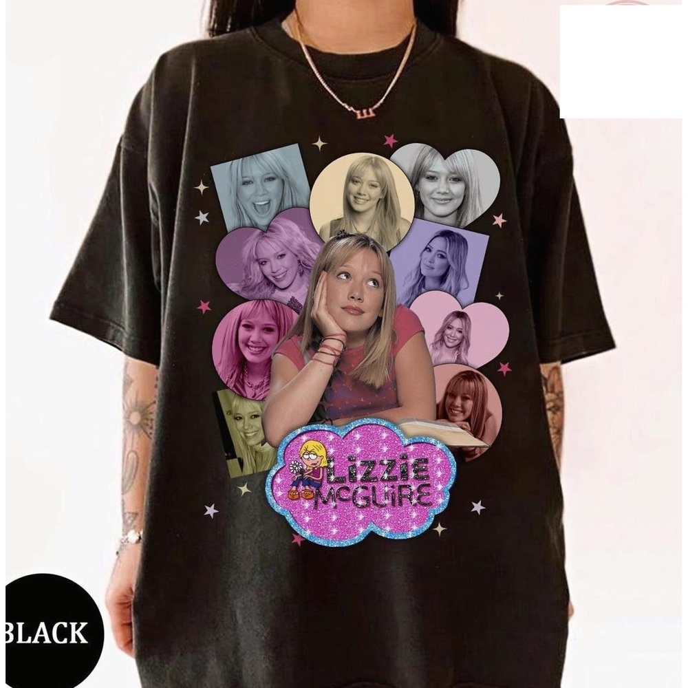 Lizzie McGuire Disney Black T-Shirt